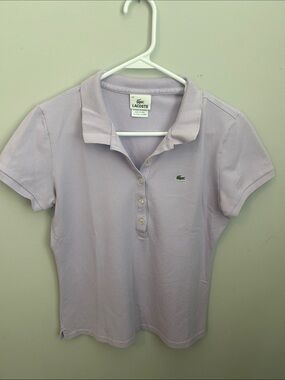 Lacoste Light Purple Women's Polo Shirt